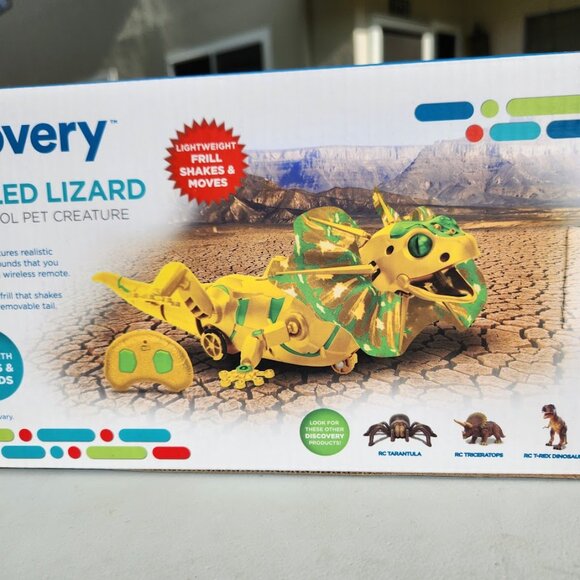 NEW Discovery Kids Robot RC Frilled Lizard Wireless Controller with Motion Activ - Picture 7 of 16